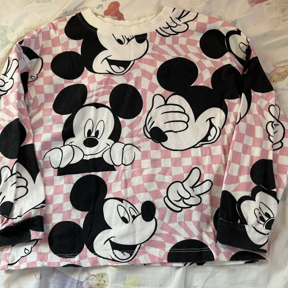 Zara girls Mickey Mouse t-shirt